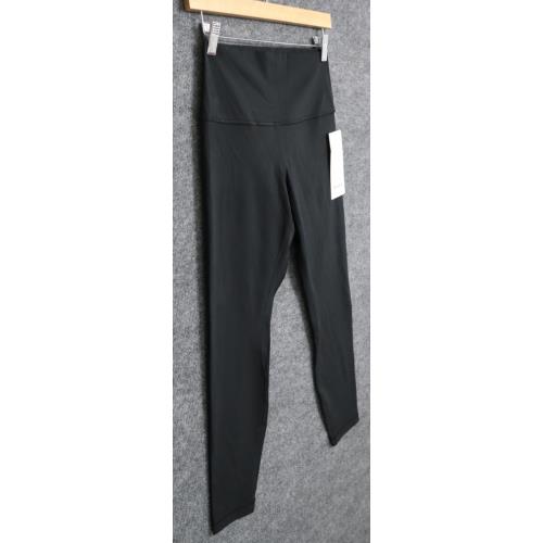 Lululemon Leggings Women 8 Black Align High Rise 25 Athleisure Yoga Run HW