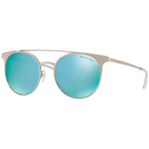 Michael Kors Sunglasses MK 1030 113725 Shiny Silver - Tone Size 52-19-140