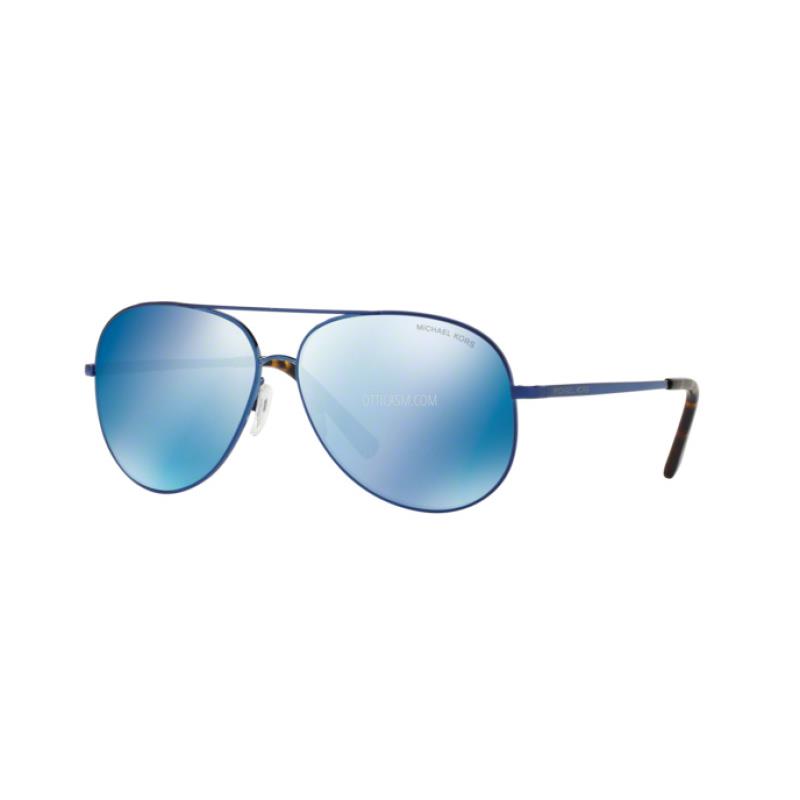 Michael Kors Sunglasses MK5016 117355 60mm Black Blue Aviator 5016 Kendall I
