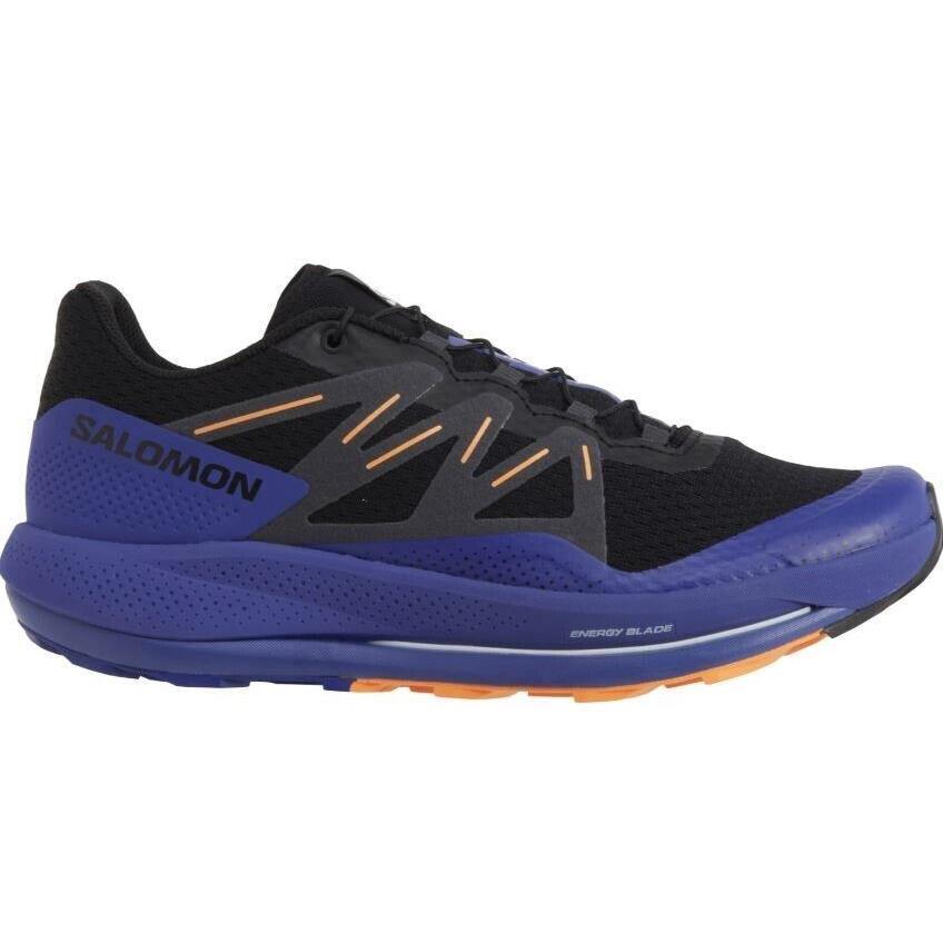 Salomon Pulsar Trail Running Shoes - Black/Clematis Blue