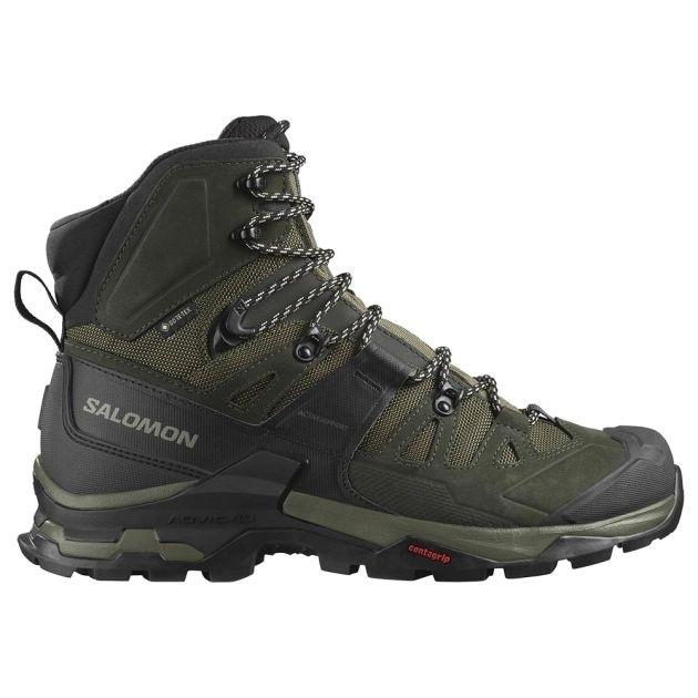 Salomon Mens Quest 4 Gore-tex Hiking Boot Olive Night/peat/safari - L41292500