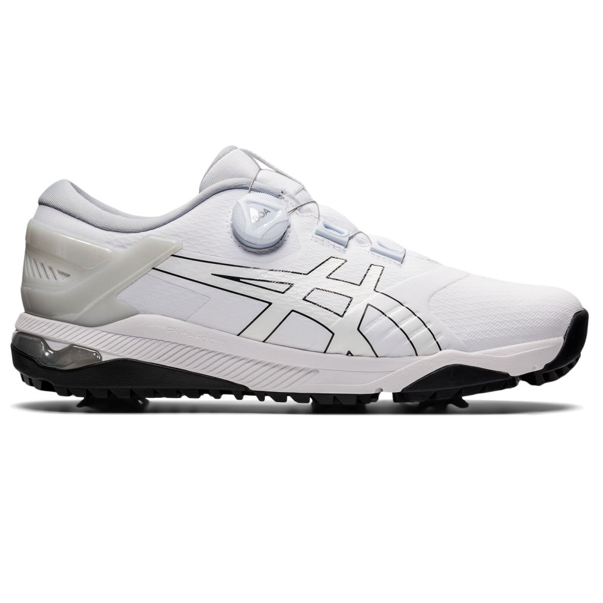 Asics Gel-course Duo Boa Golf Shoes - White/black - 2022