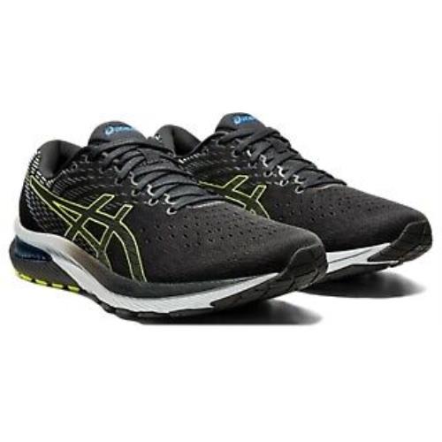 Asics Men`s Gel-cumulus 22 Running Shoes Graphite Gray/lime Zest - 1011A862-020