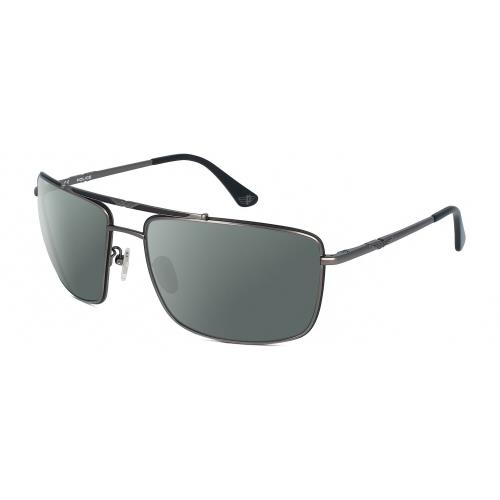 Police SPL965 Unisex Pilot Polarized Sunglasses Gunmetal Black 63 mm 4 Options Smoke Grey Polar