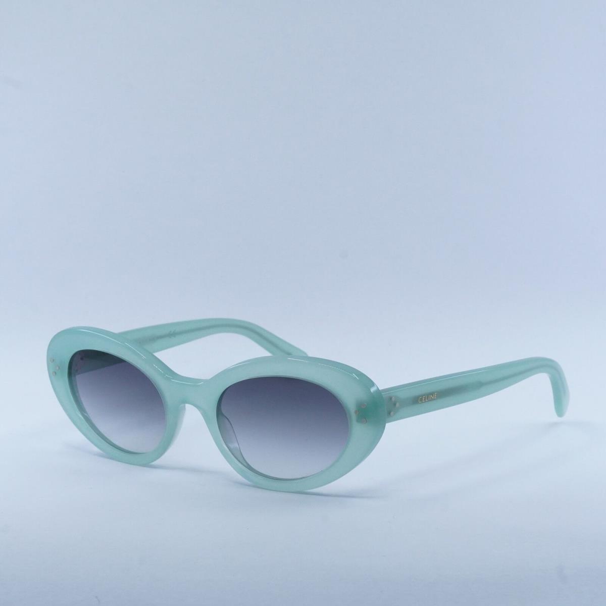 Celine CL40193I 93B Light Green/gradient Smoke 53-21-145 Sunglasses