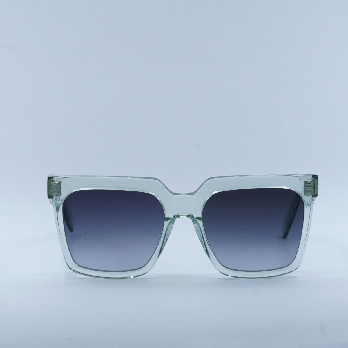 Celine CL4055IN 93B Transparent Green/gradient Smoke 55-18-145 Sunglasses