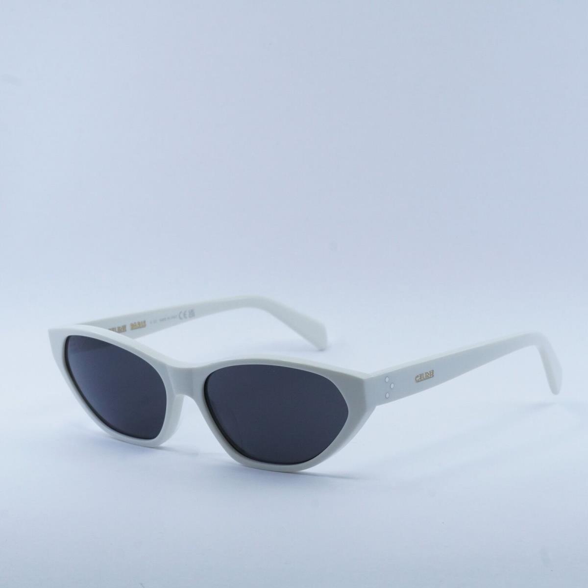 Celine CL40251U 25A Shiny Ivory/smoke 57-15-140 Sunglasses