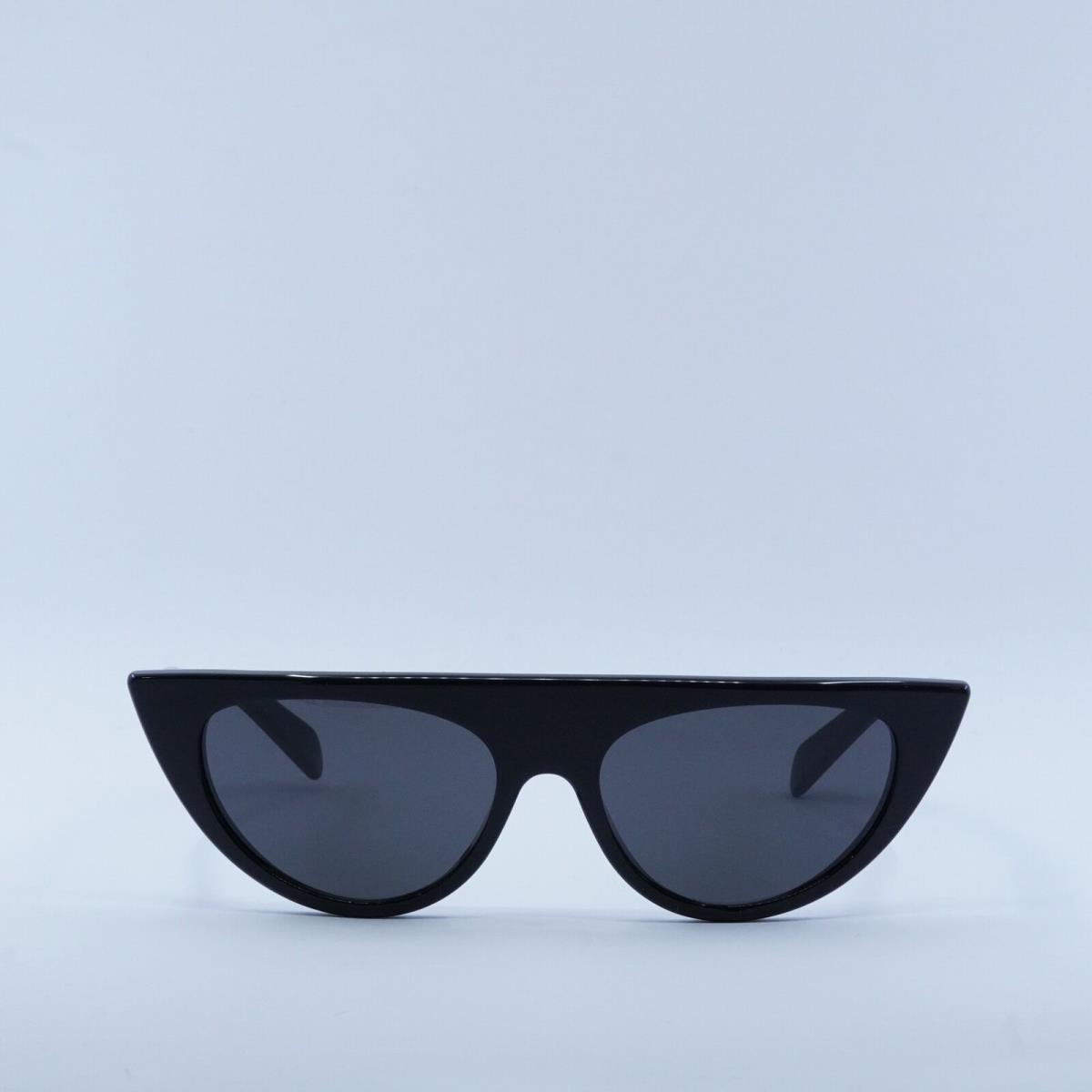 Celine CL40228I 01A Shiny Black/smoke 56-17-140 Sunglasses