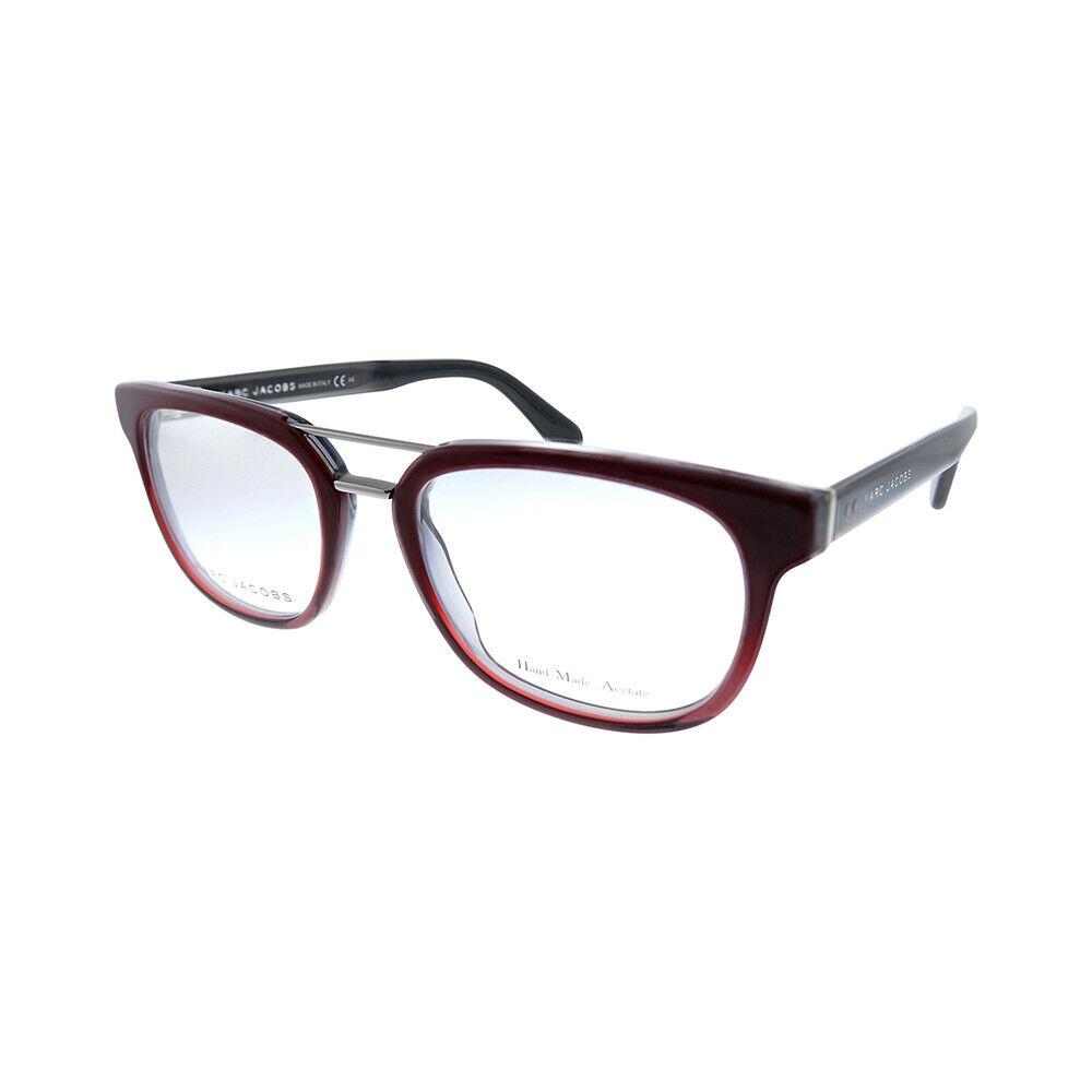 Marc Jacobs Red Plastic Eyeglasses mm