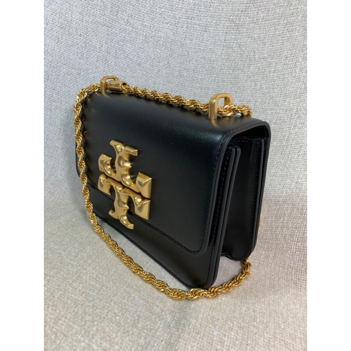 Tory Burch Black Eleanor Small Convertible Shoulder Bag