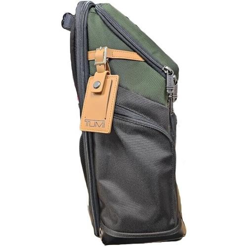 Tumi 144985 Phinney Black/green with Gunmetal Hardware Large Backpack