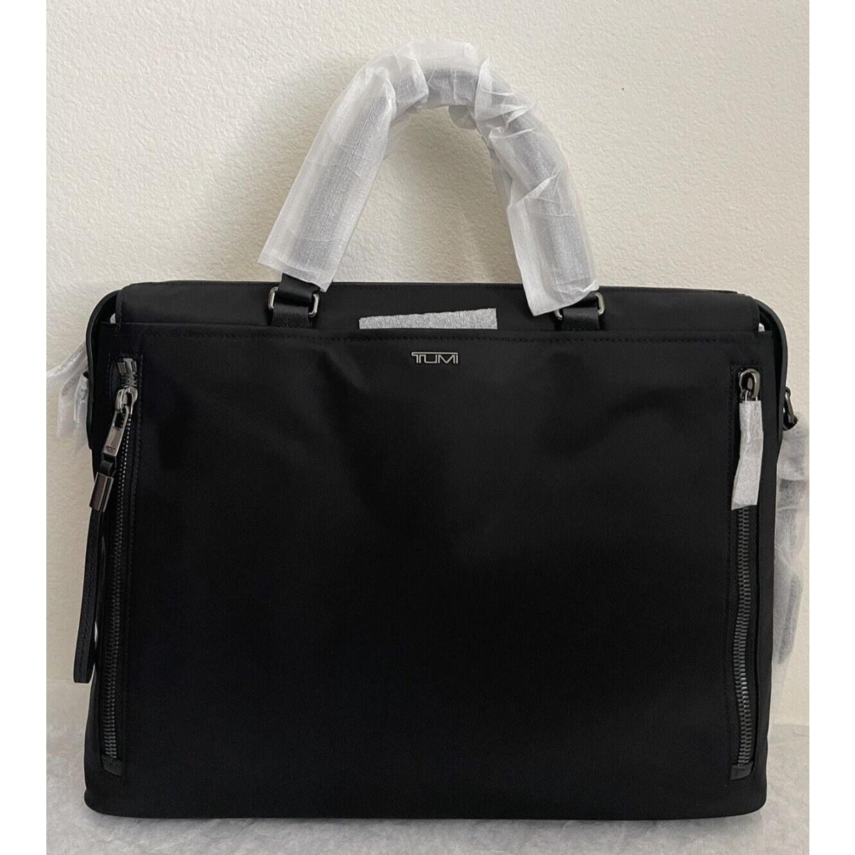 Tumi Voyageur Kendallville Briefcase Bag Black/gunmetal