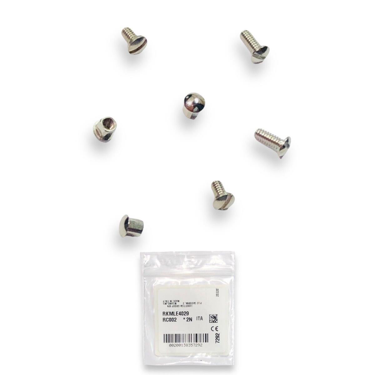PR 63VS Heritage Sunglasses Silver Replacement Mounting Lenses Screws by Prada