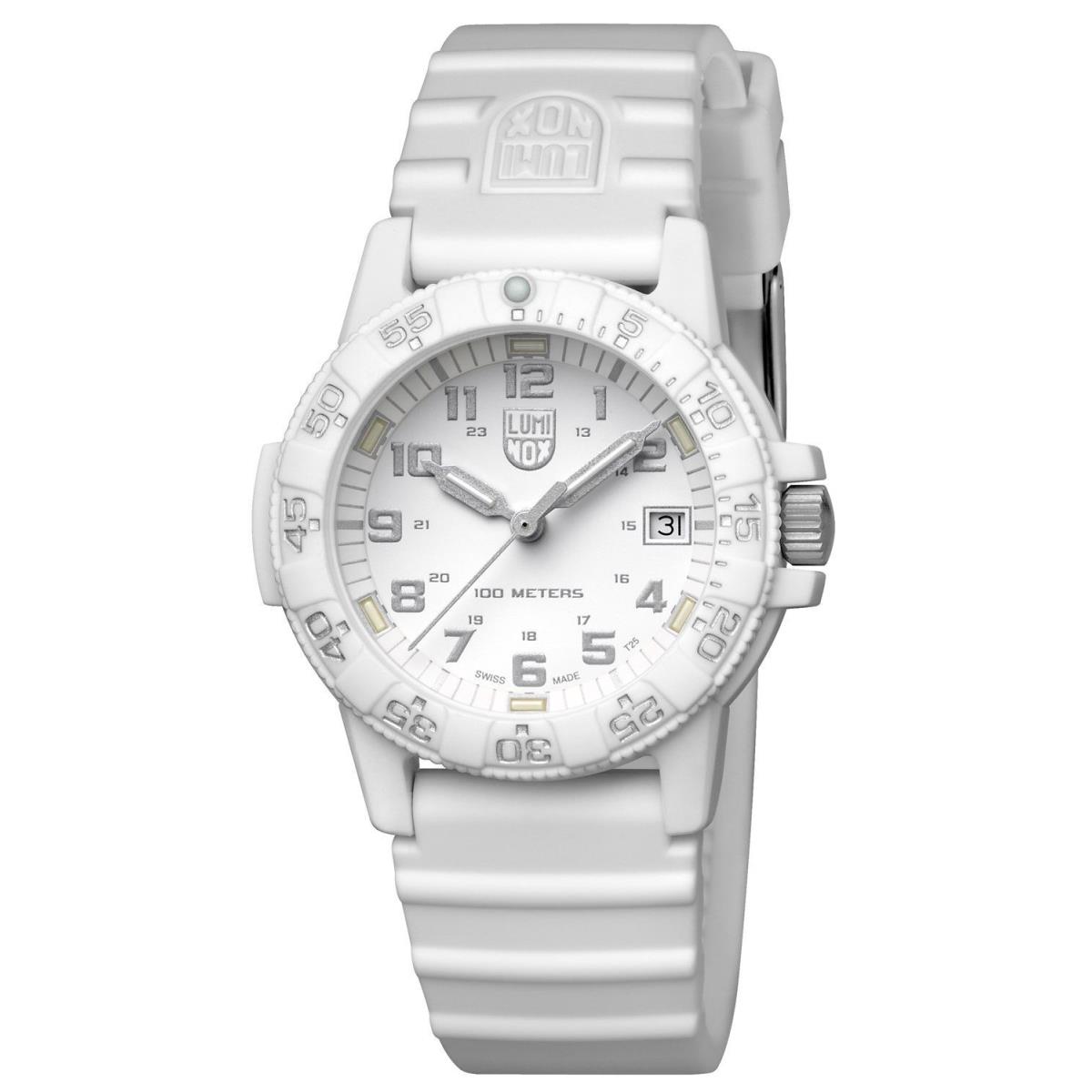 Luminox Leatherback Sea Turtle 0300 Series White Dial Watch XS.0307.WO 0307.WO