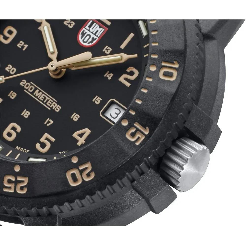 Luminox XS.3001.EVO.OR.S Navy Seal Black Dial Date Display Military Men`s Watch