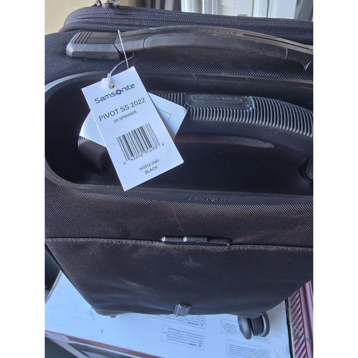 Samsonite Pivot Ss 2022 Carry-on Spinner Black