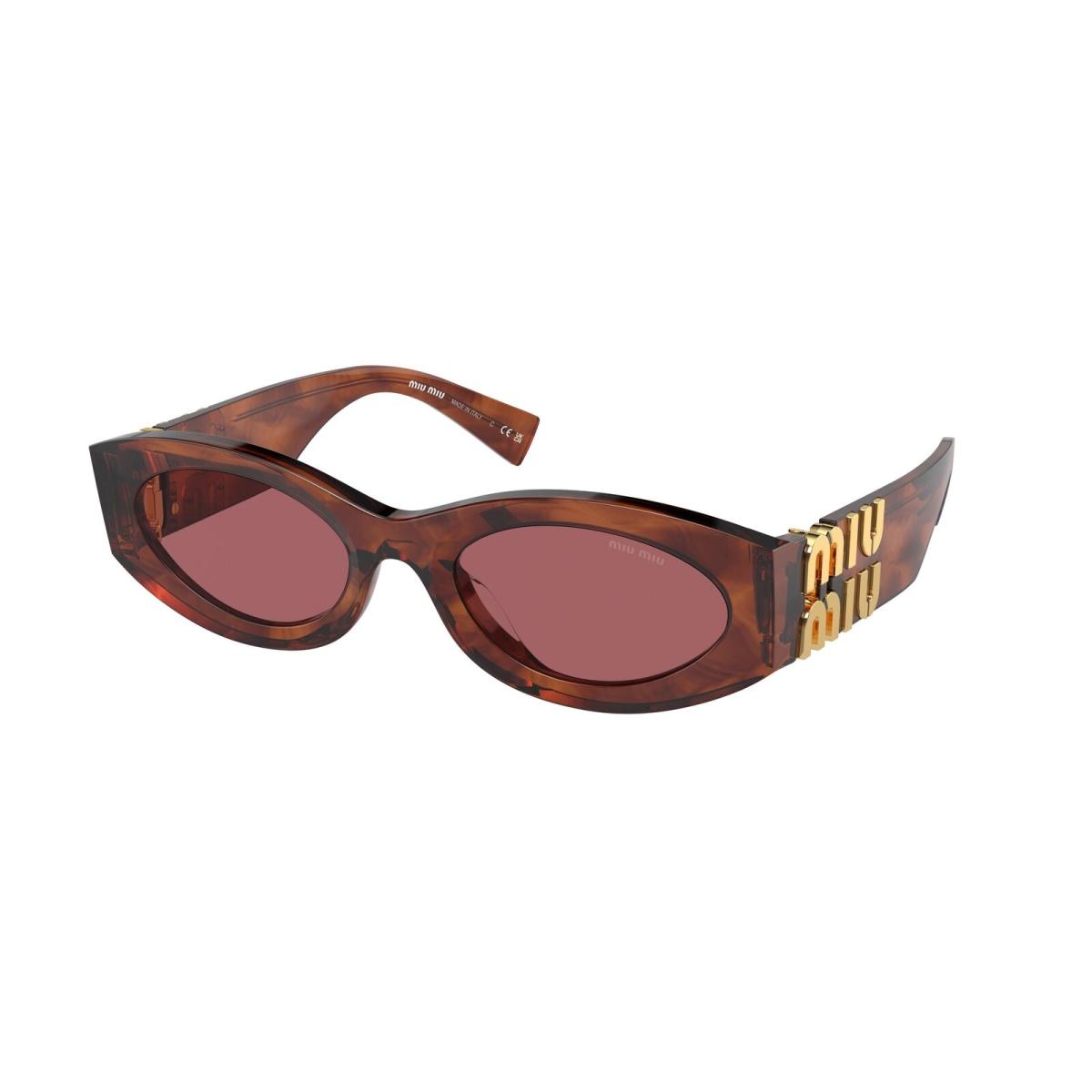 Miu Miu 11WS 0mu 11ws Sunglasses 11Q08S Brown