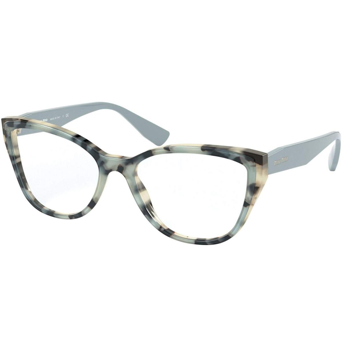 Miu Miu Eyeglasses MU04SV 08D1O1 54mm Beige Havana Top Blue / Demo Lens