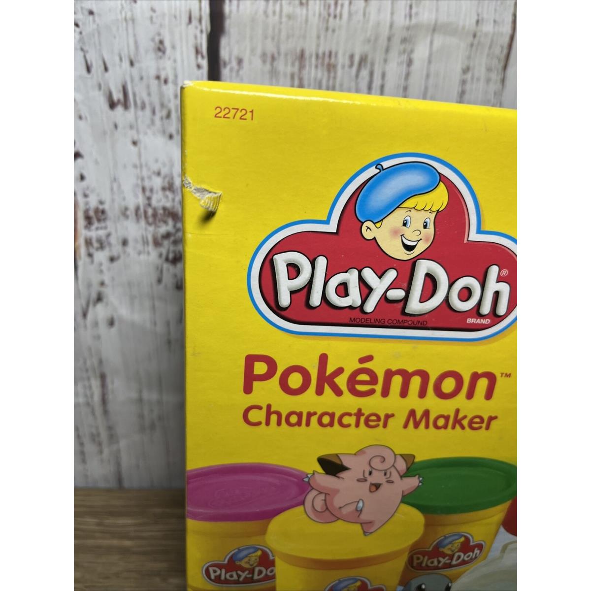 Play-doh Pokemon Gotta Catch`em All Character Maker by Hasbro Nintendo 1999