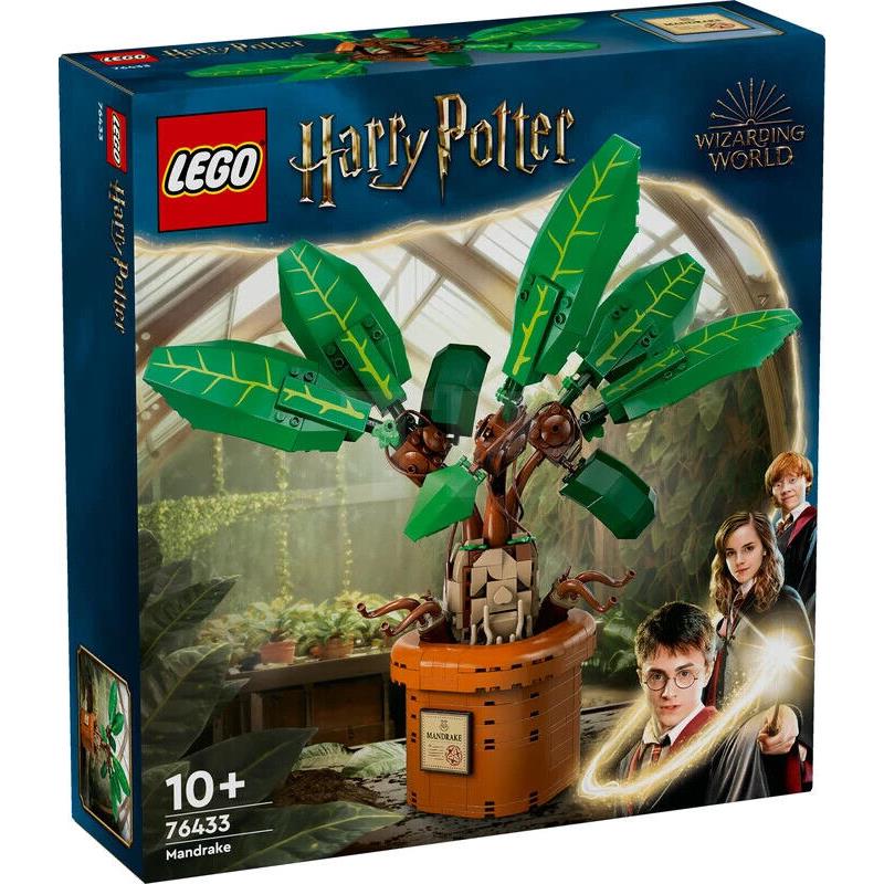 Lego Harry Potter Mandrake Figure Pot Plant 76433 Building Toy Set Gift