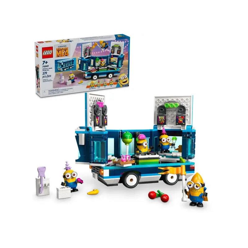 Lego Minions` Music Party Bus 75581 Despicable Me and Minions Building Set