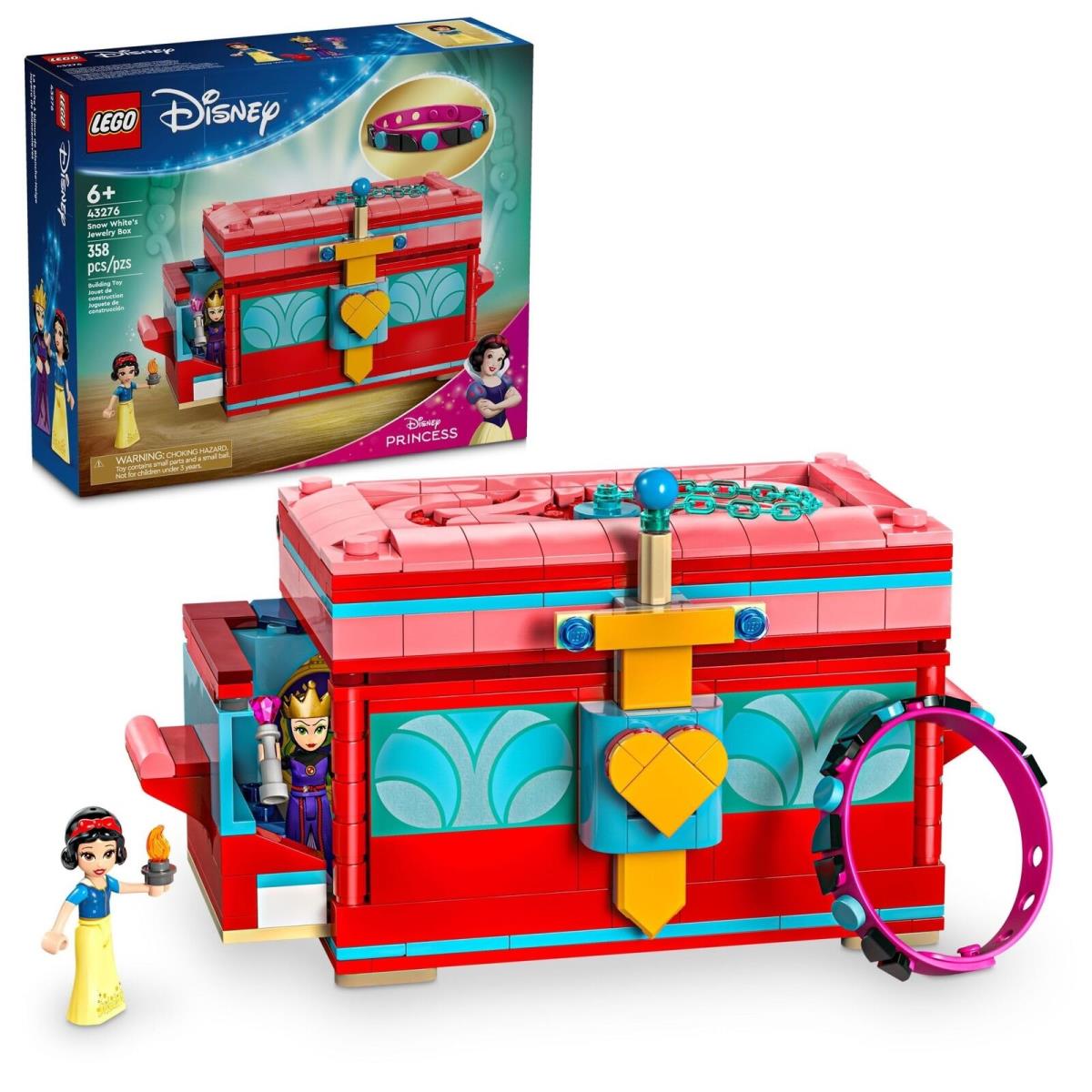 Lego Disney Snow White`s Jewelry Box 43276