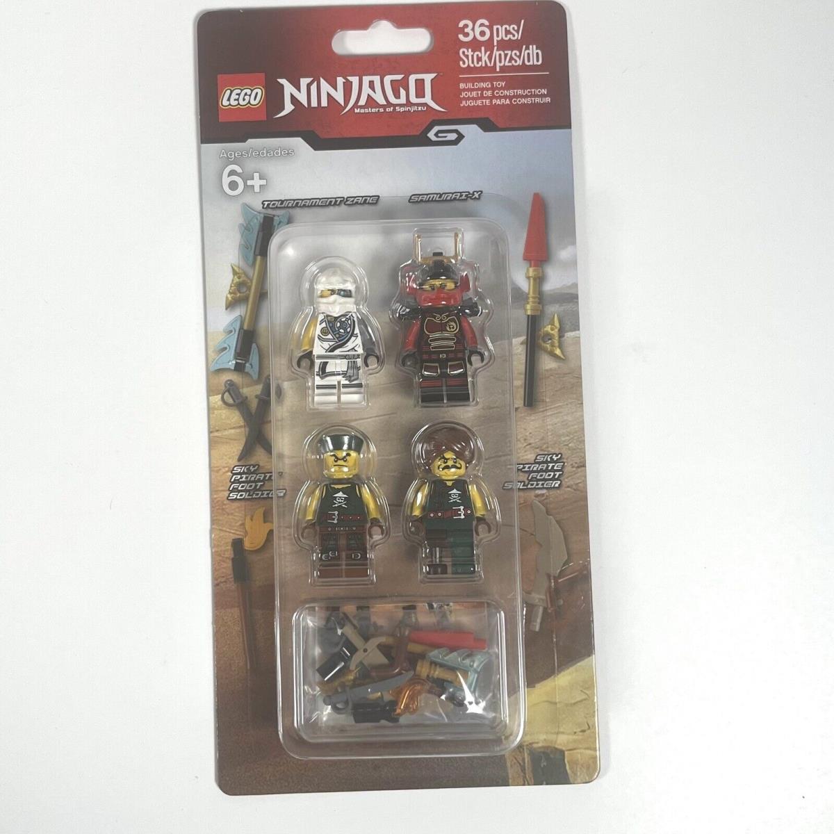 Lego 853544 Ninjago: Ninjago Accessory Set - 4 Minifigs