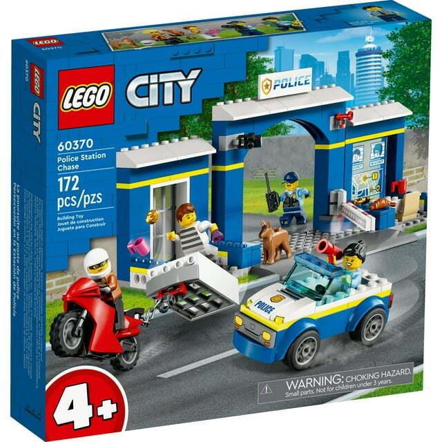 Lego City Police Station Chase 60370 Building Toy Set Gift