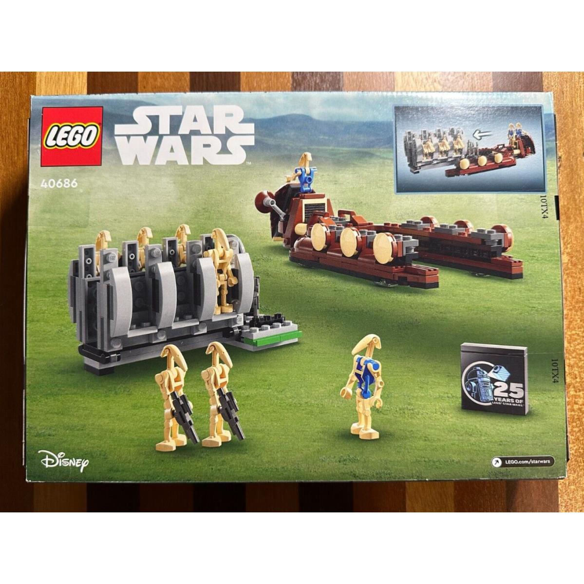 Lego Star Wars 2024 Promo Set - 40686 Trade Federatiuon Troop Carrier Aat Co