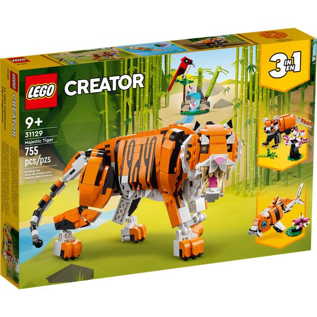 Lego Creator 3 in 1 Majestic Tiger 31129 Building Toy Set Gift