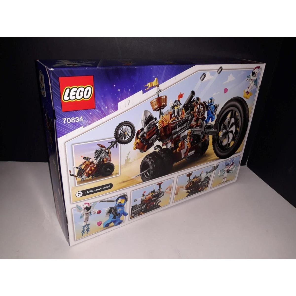 Lego Movie Metalbeard`s Metal Motor Trike - Lego 70834 - Box - 461 Pieces