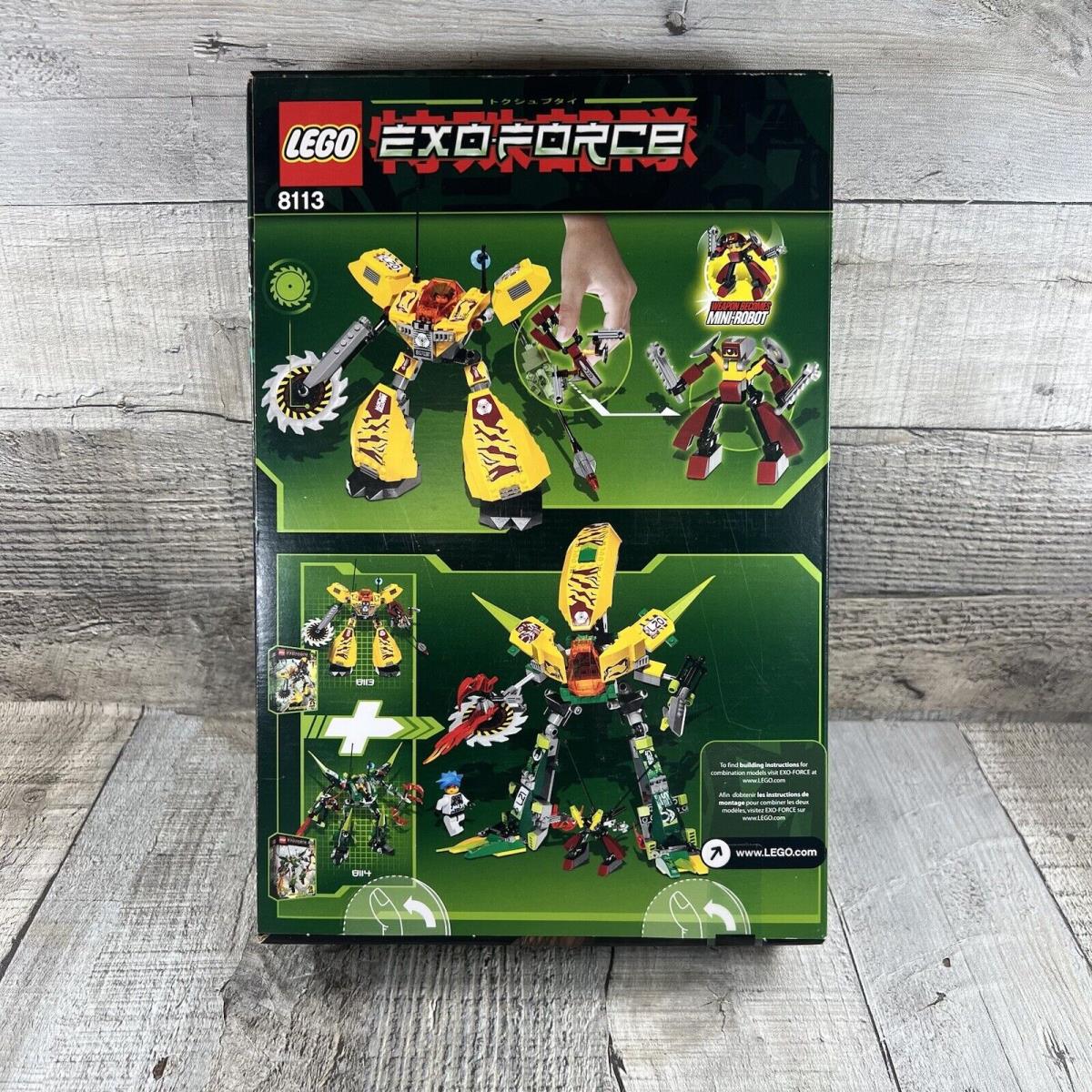 Lego Exo-force 8113 Assault Tiger 2008 Deep Jungle Mini-robot /