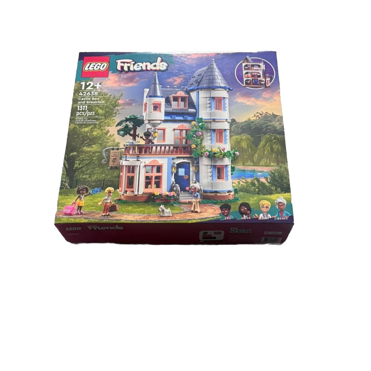 Lego Friends Castle Bed and Breakfast Building Kit 42638 1311