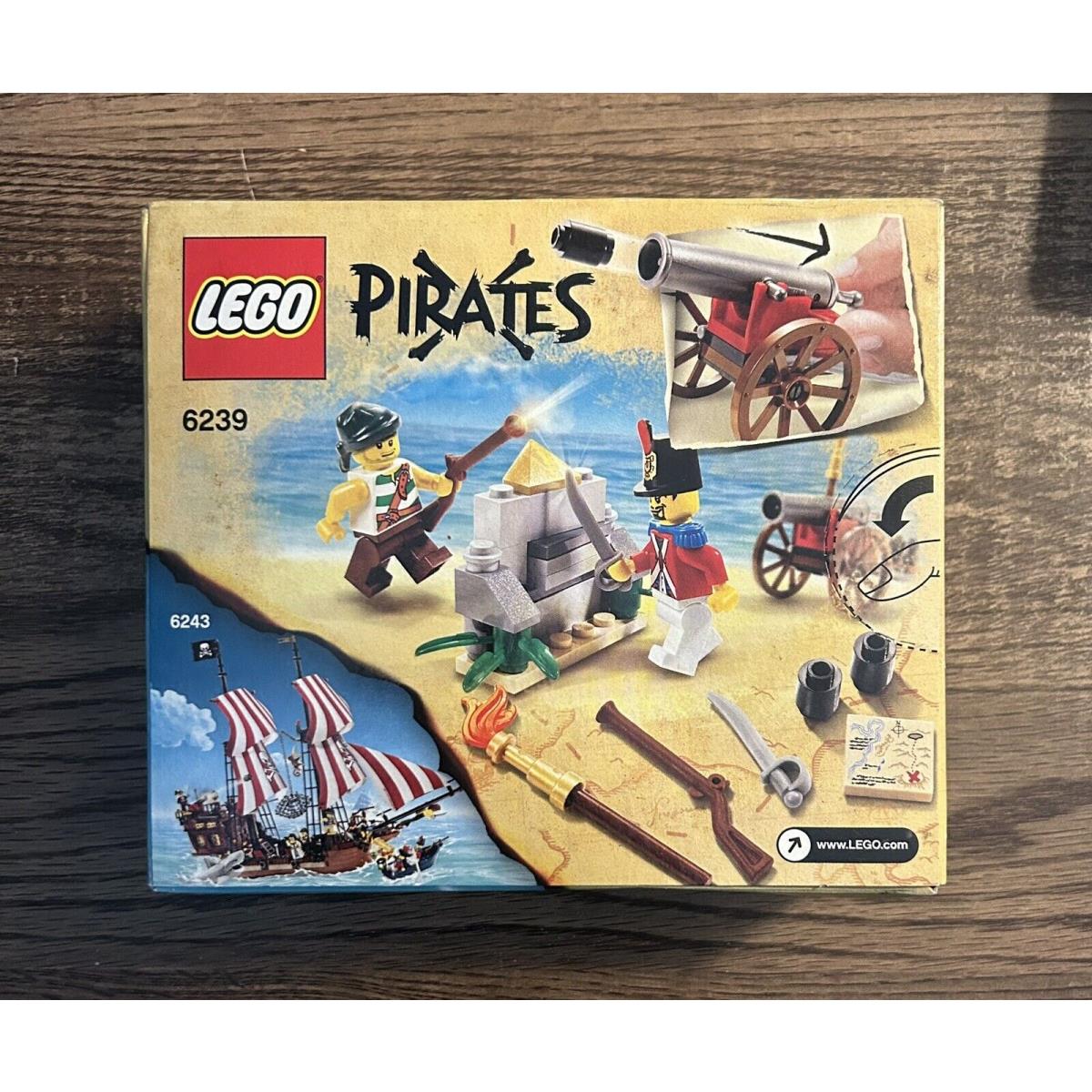 Lego Pirates Cannon Battle Set 6239 Look