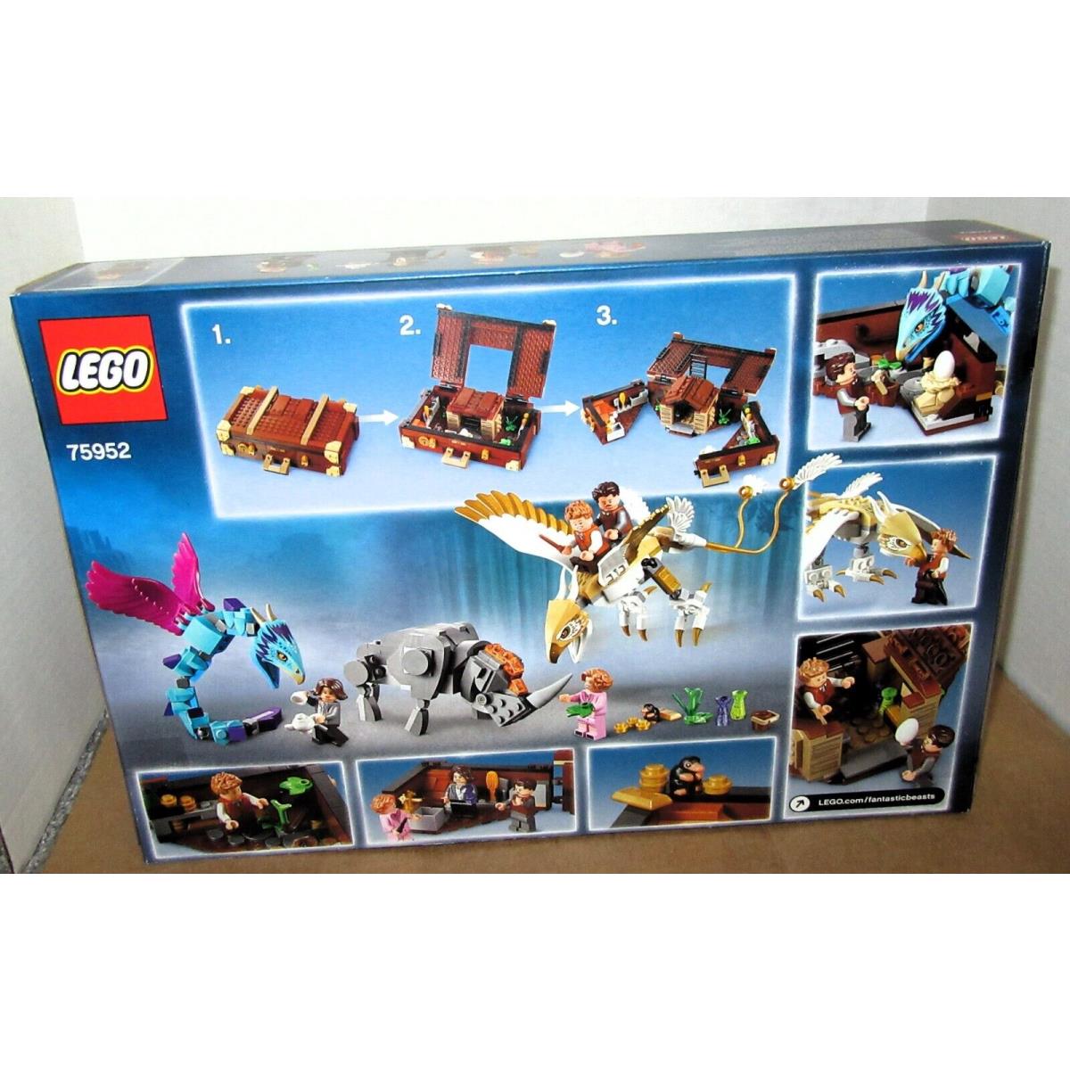 Lego 75952 Harry Potter Newt`s Case OF Magical Creatures Nisb Retired Occamy