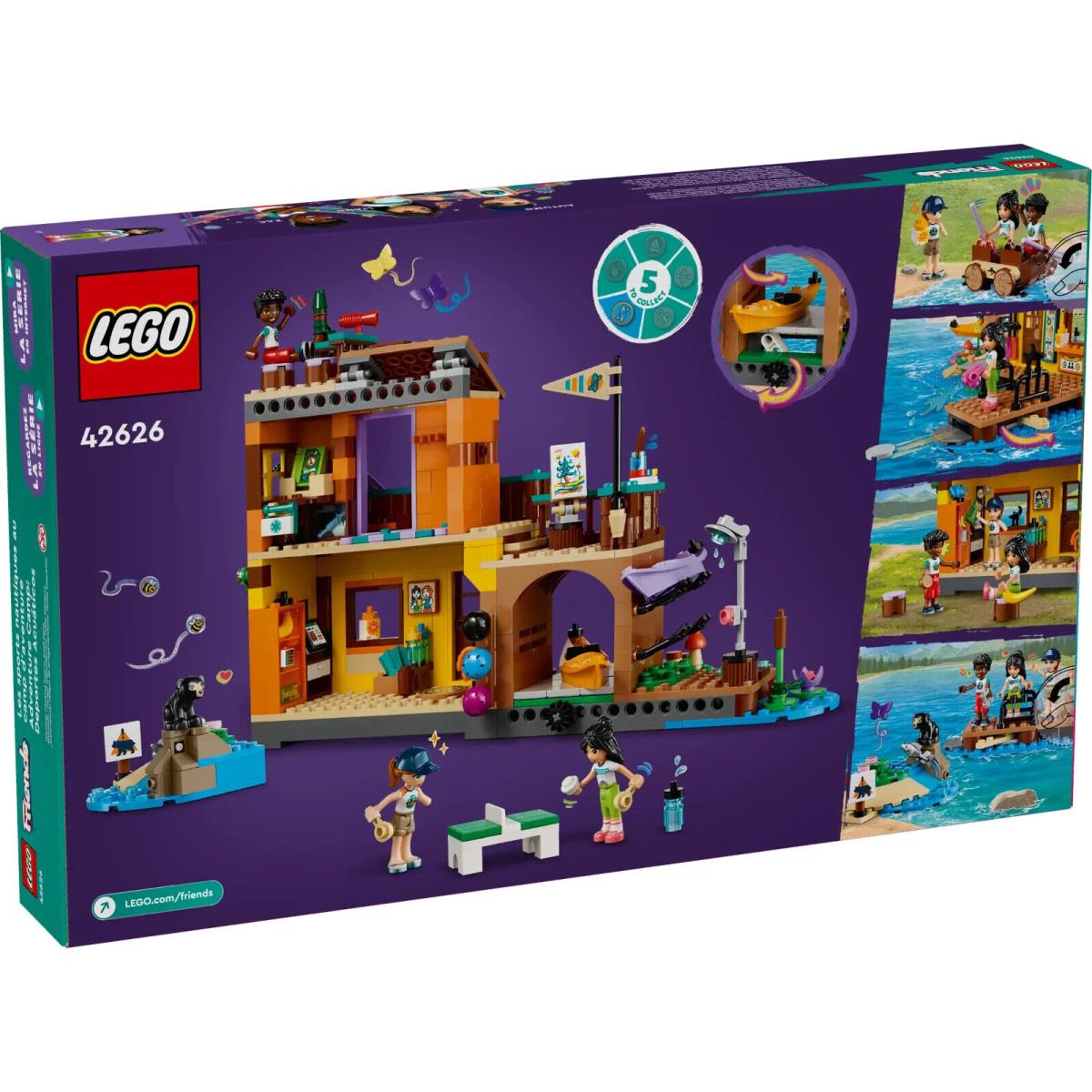 Lego Friends 42626 - Adventure Camp Water Sports Gift Playset Ages 7+