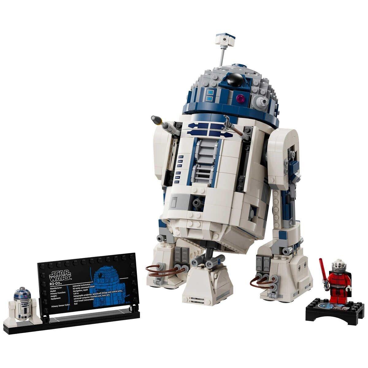 Lego Star Wars R2-D2 360 1 050 Pieces with 2-Minifigures Ages 10+