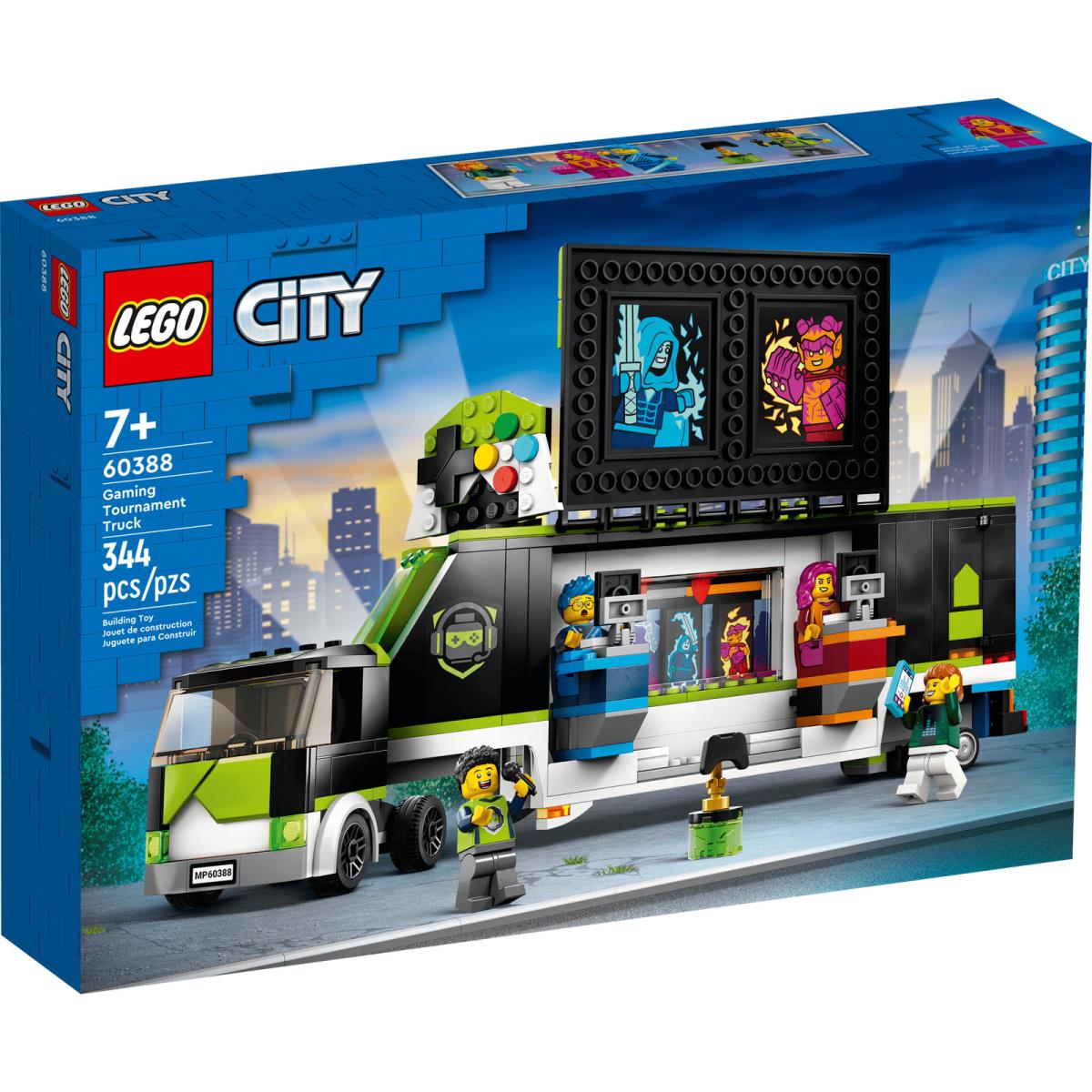 Lego City Gaming Tournament Truck 60388 Building Toy Set Gift