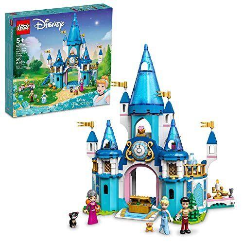 Lego Disney Princess Cinderella and Prince Charming`s Castle 43206 Doll House