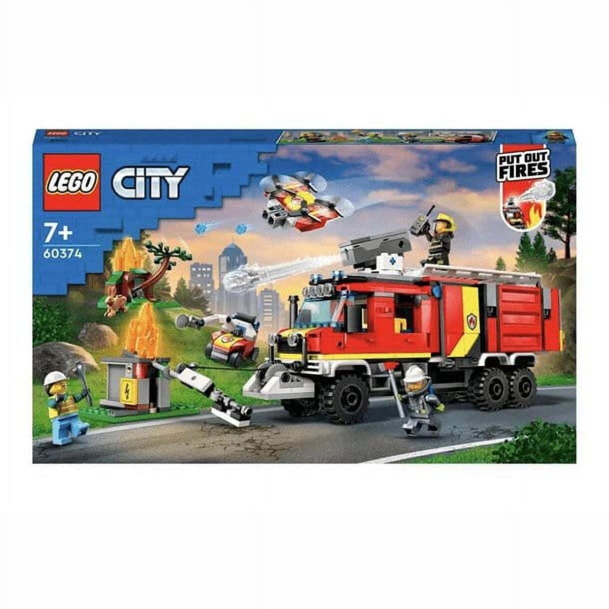 Lego City Fire Command Unit 60374 Building Toy Set Gift