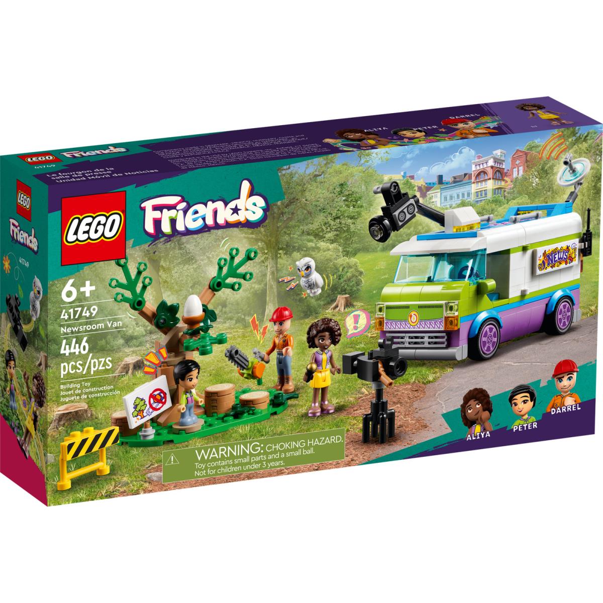 Lego Friends Sroom Van 41749 Building Toy Set Toy Gift