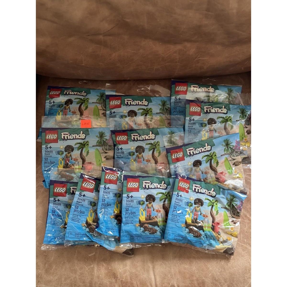 Lego Friends 30635 Beach Cleanup Lot Of 12 Great Party Favors