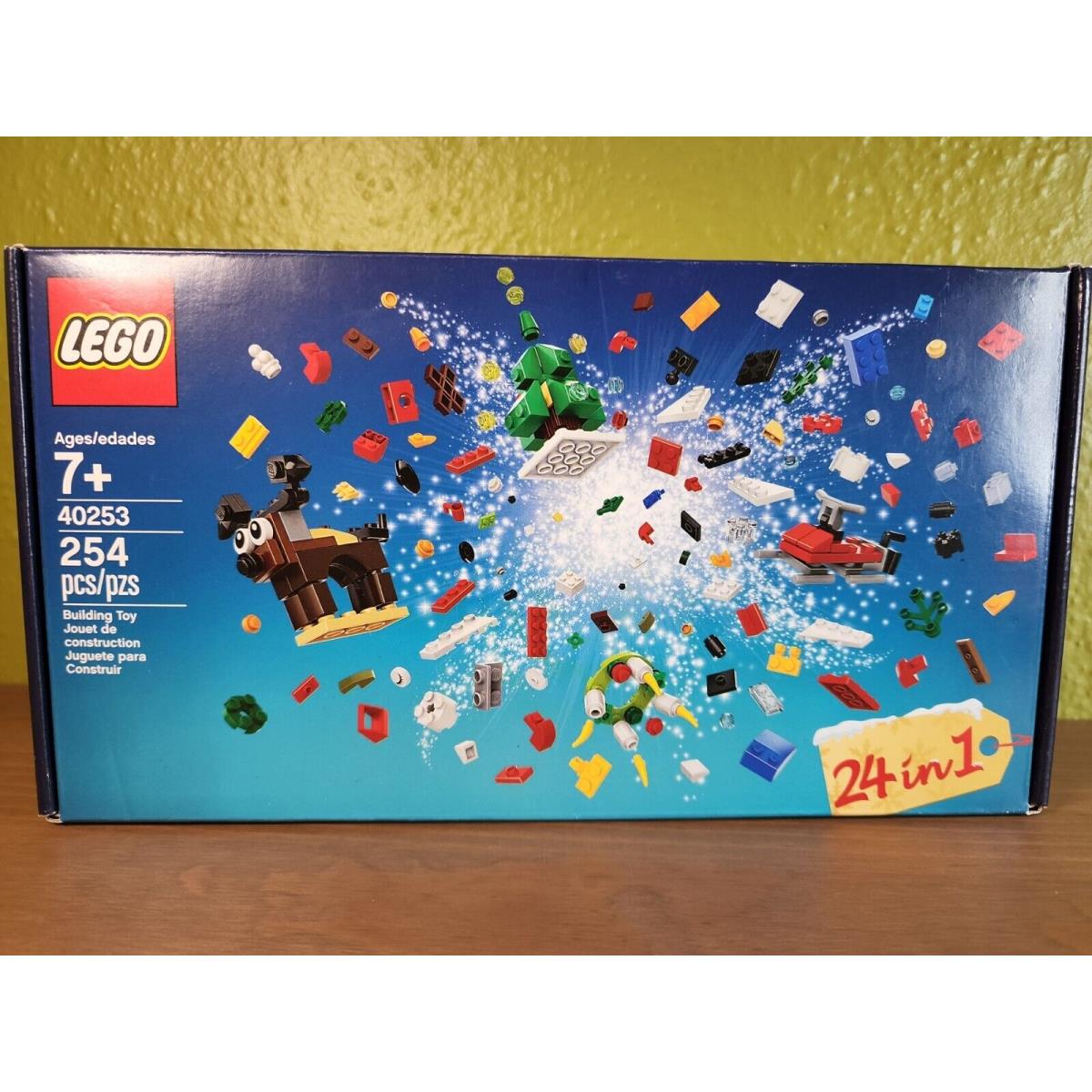 Retired Lego Set 40253 Seasons Greeting 24 in 1 Build Toy Set