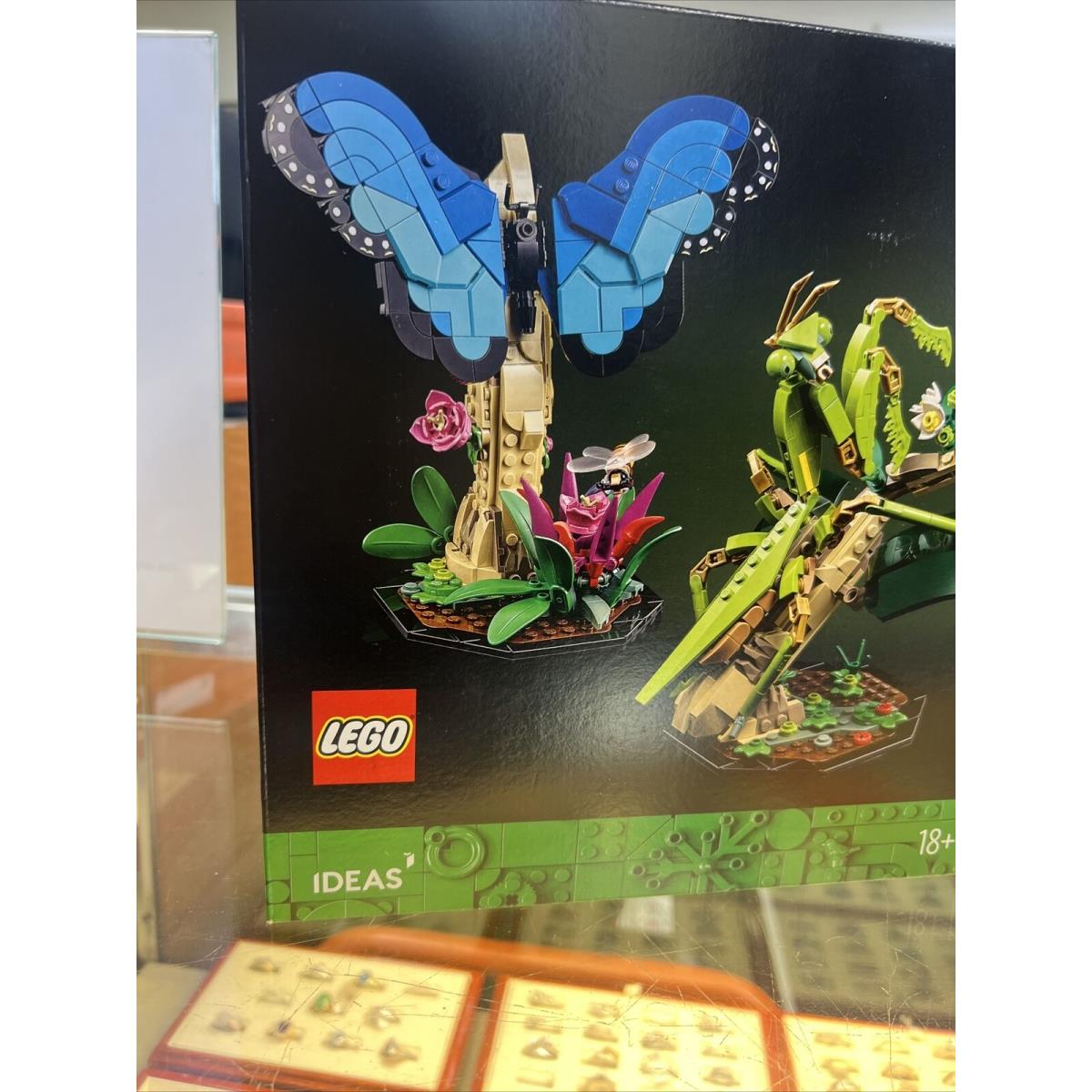 Lego The Insect Collection Set 21342 Ideas Praying Mantis Beetle Butterfly Bugs