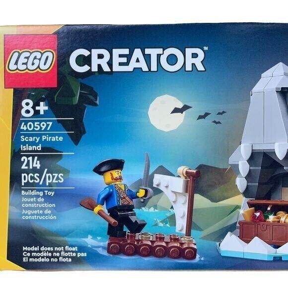 Lego Creator 40597 Scary Pirate Island Treasure Chest Raft Retired Set Gift