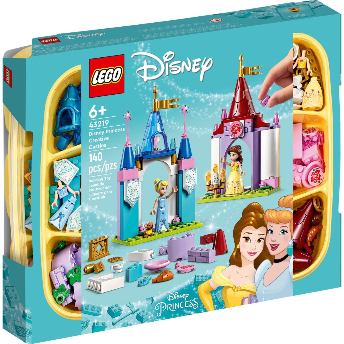 Lego Disney Princess Creative Castles 43219 Building Toy Set Gift