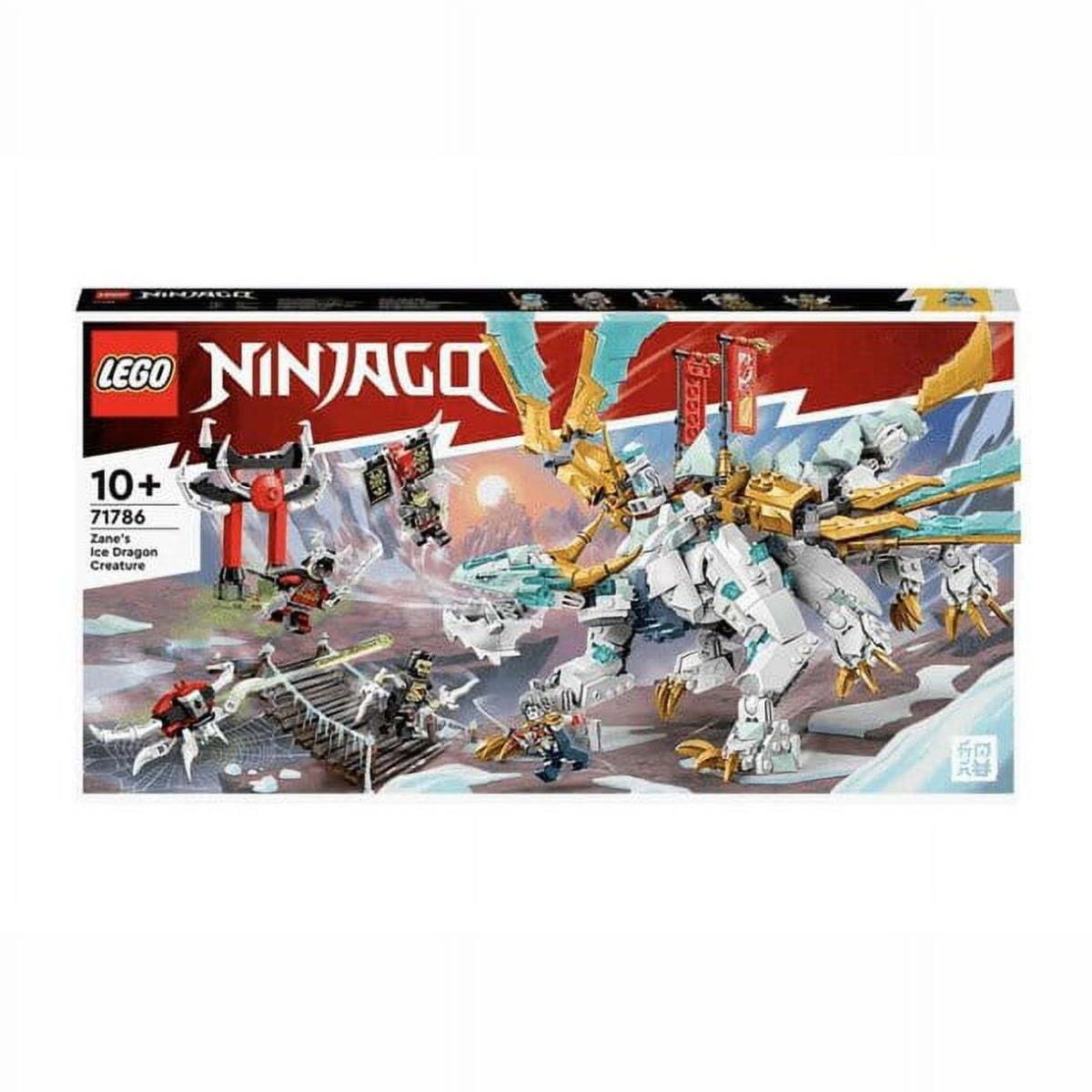 Lego Ninjago Zane s Ice Dragon Creature 71786 Building Toy Set Gift