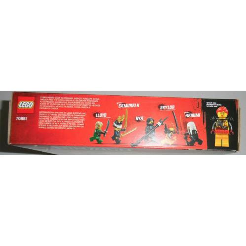 Lego Ninjago Masters of Spinjitzu Throne Room 70651 221 Piece Building Set Toy