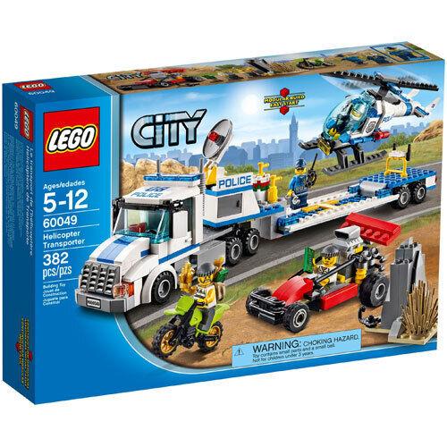 Lego City Police Helicopter Transporter 60049 Retired