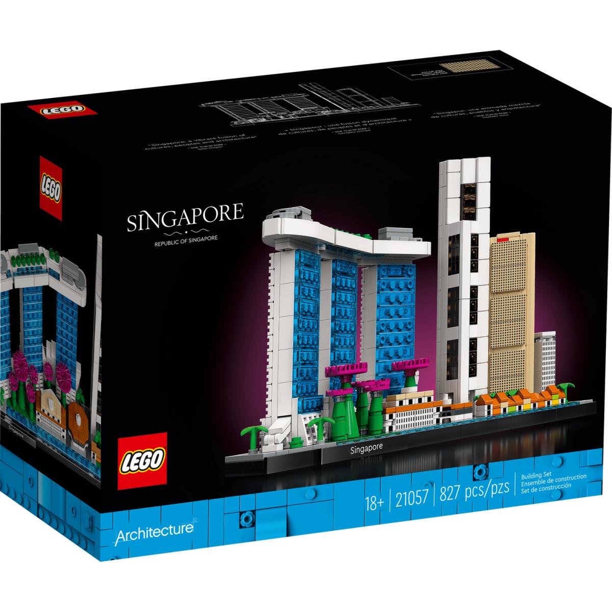 Lego Architecture Singapore 21057 Building Toy Set Gift